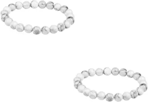 2pcs Friendship Bracelet Decorative Bead Bracelet Elegant Wear-resistant Ideal for Parties Daily Life