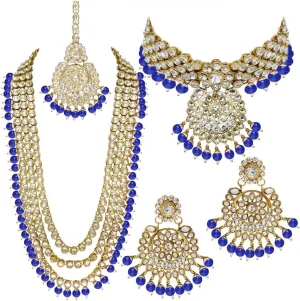 Aheli Indian Wedding Heavy Bridal Traditional Jewellery Set Gift for Women
