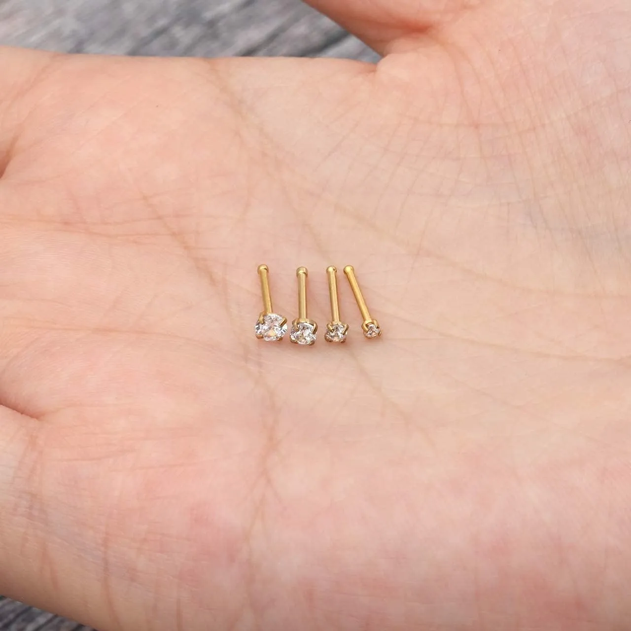 AllerPierce 20G Nose Rings Set 30-40Pcs Bone Screw L Shaped Studs Hypoallergenic Tragus Cartilage Ring Hoop Stainless Steel Piercing Jewelry for Women Men