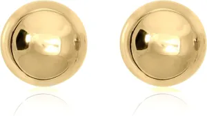 AVORA 10K Gold Polished Ball Stud Earrings - Yellow, White or Rose Gold