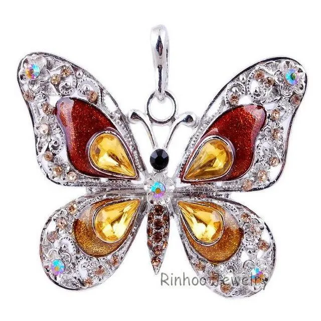 Beautiful Long Butterfly Pendants