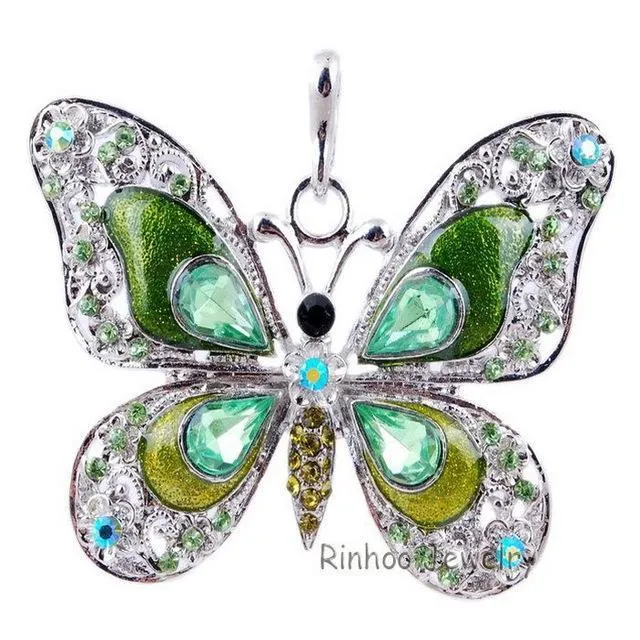 Beautiful Long Butterfly Pendants