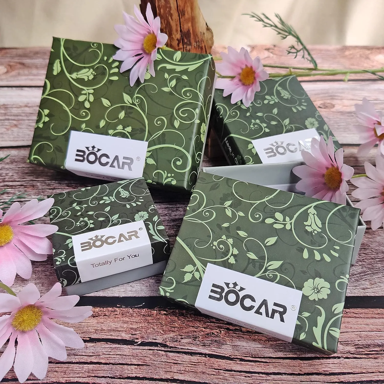Bocar Flower Collar Necklace, Floral Flower Summer Beach Statement Choker Necklaces for Women and Teen Girls, Handmade Women Jewelry Party Gift