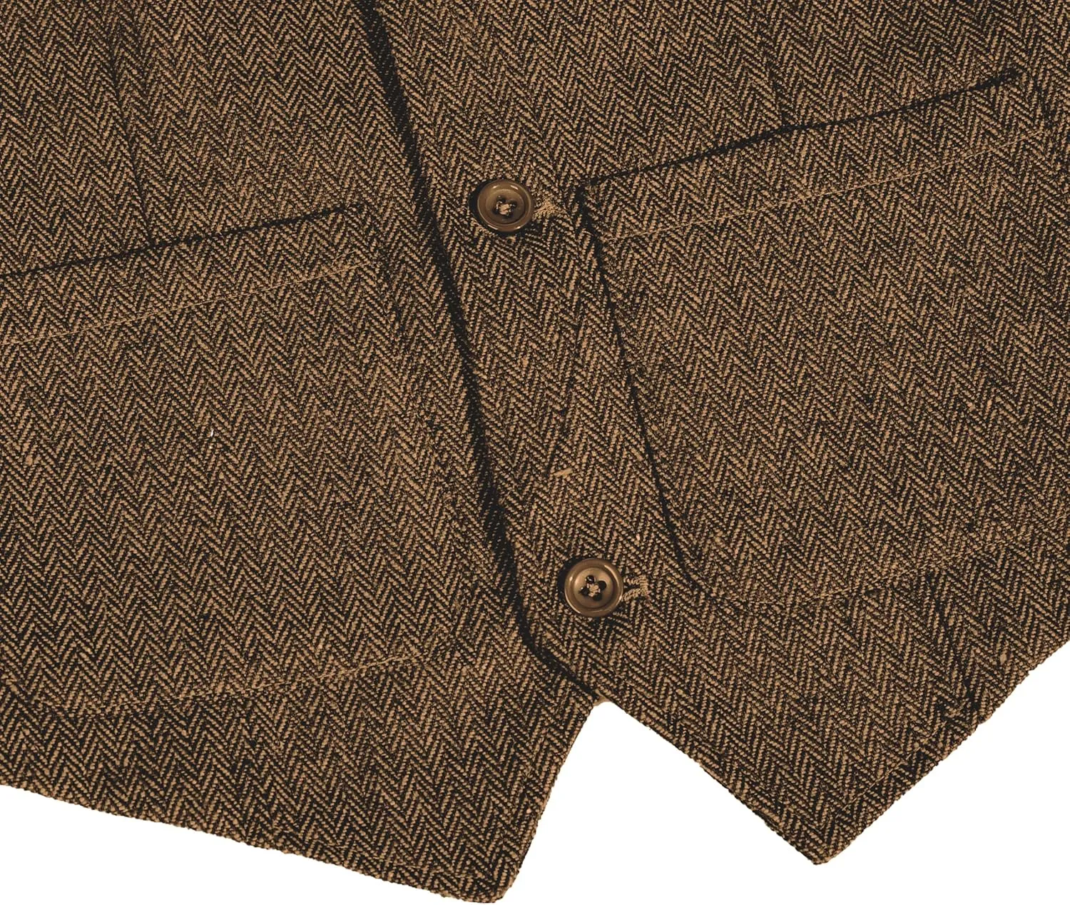 Boys Vest Vintage Tweed Toddler Little Kids Waistcoat with Pocket Sleeveless Slim Fit Casual Vest Outfit