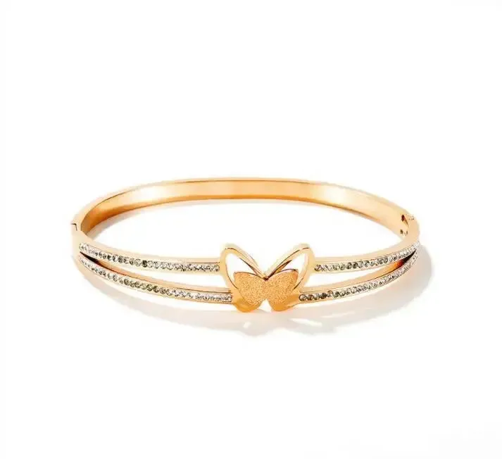 Butterfly Bangle Bracelet