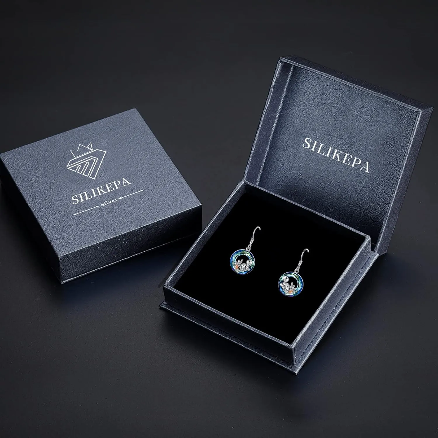 Cat/Butterfly/Evil Eye/Panda/Skull/Celtic Knot Cross Dragonfly Earrings for Women, SILIKEPA 925 Sterling Silver Hook Earrings Hypoallergenic Fine Jewelry Gift