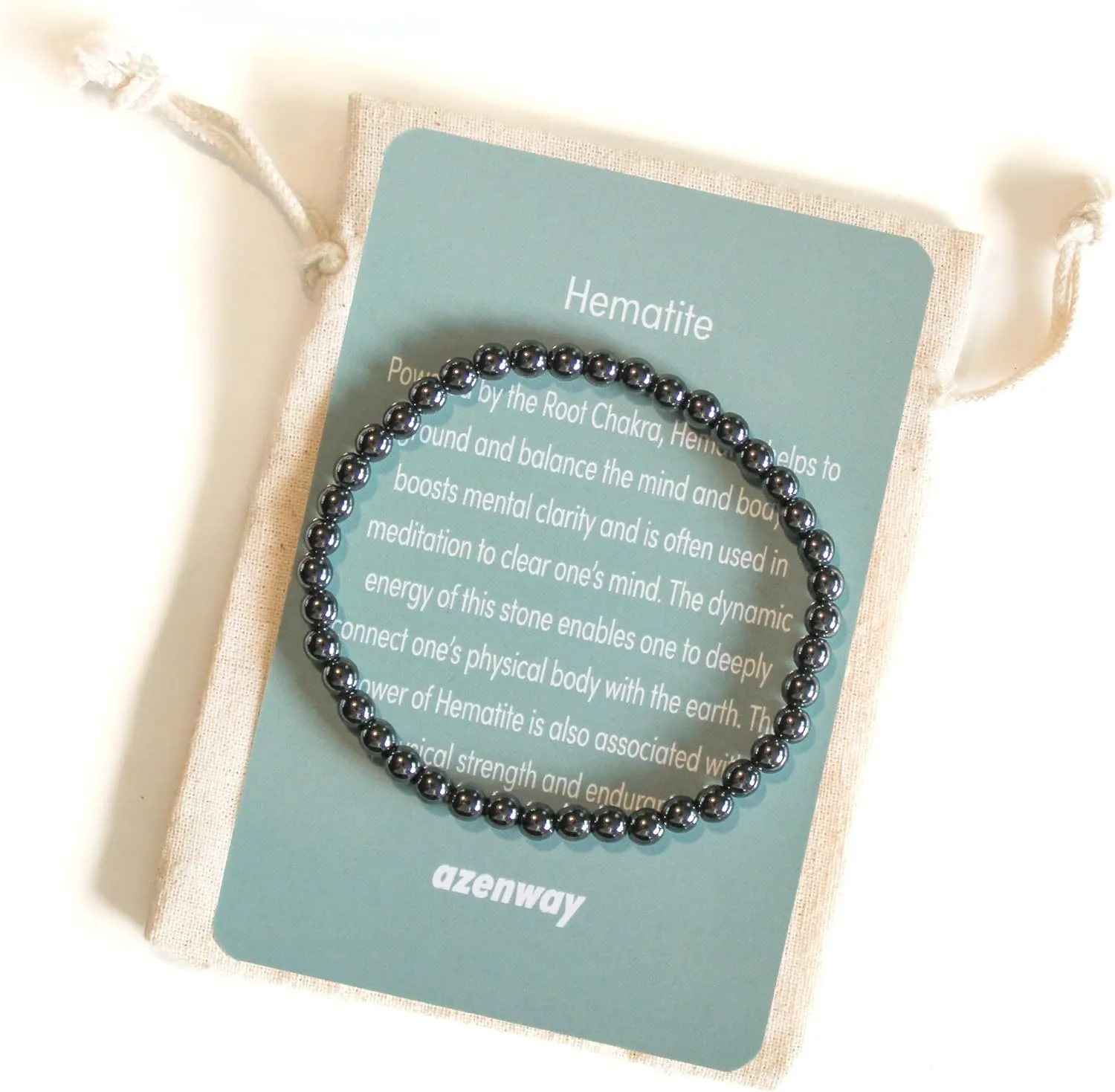 Charged Healing Crystal Bracelet - Natural 4mm Gemstones with 14k Hypoallergenic Gold Filled Bead, Stretch Cord - Semi-Precious Jewelry for Women & Men