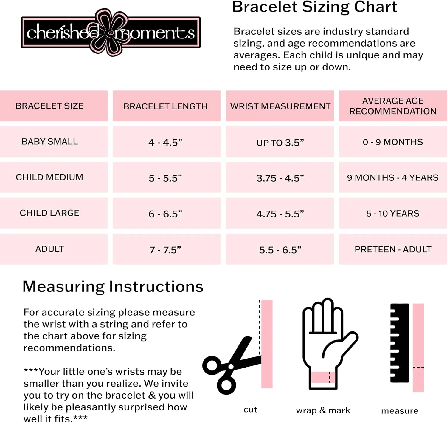 Cherished Moments Children's 14K Gold-plated or Sterling Silver Bracelet with Stardust Beads and Austrian Crystals for Babies, Infants, Toddlers, and Girls Jewelry Gifts