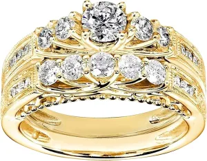 Couple's Ring With Diamonds For Women Fashion Jewelry Popular Accessories Mens Rings Adjustable