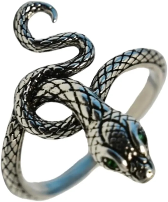 Covetous Silver Serpent finger ring cosplay prop for ds game Cosplay Props Accessories