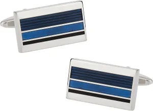 Cuff-Daddy Blue Professional Cufflinks with Presentation Box