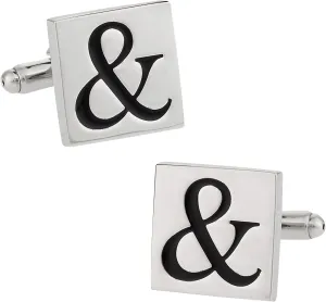 Cuff-Daddy Gay Ampersand Cufflinks with Presentation Box