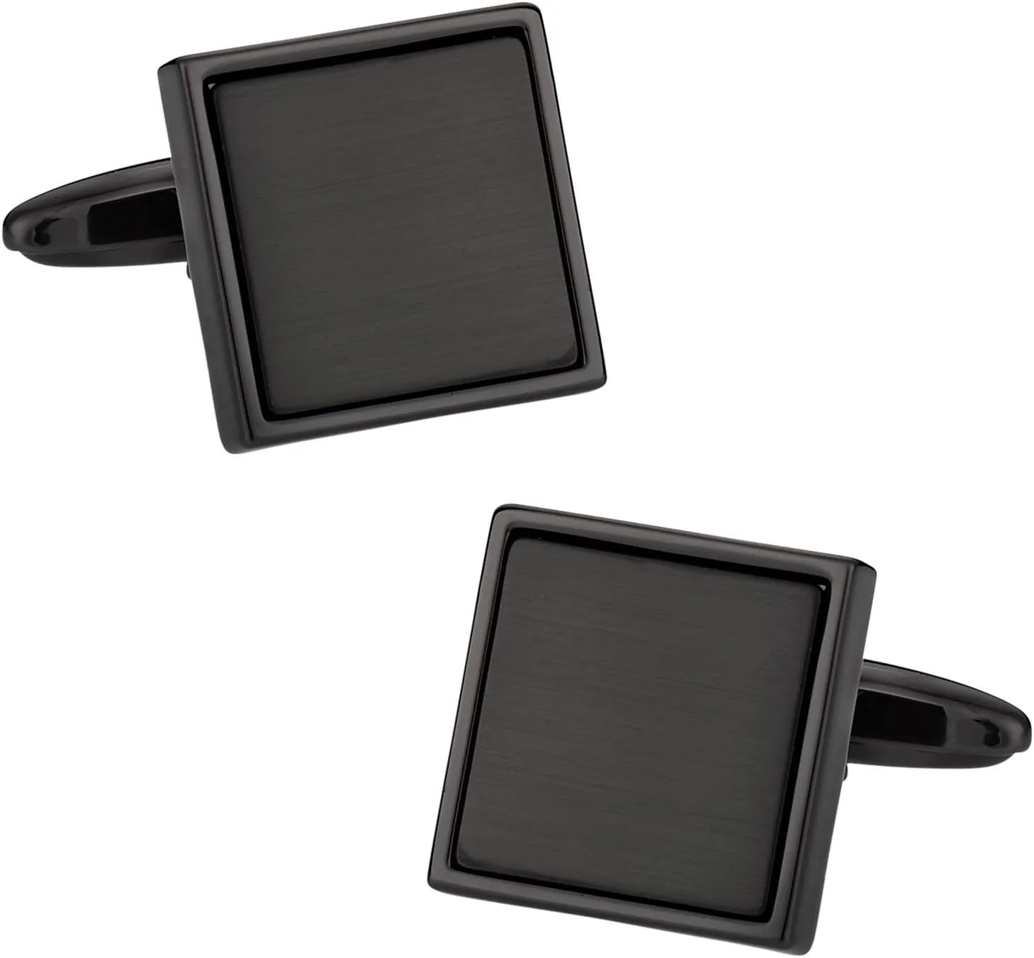 Cuff-Daddy Gunmetal Blacked Out Cufflinks with Presentation Box