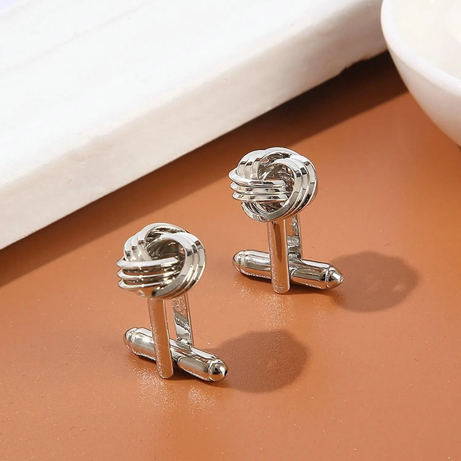 Cufflinks Mens, R Cufflinks for Men Elegant Brass Mens Accessories Jewelry