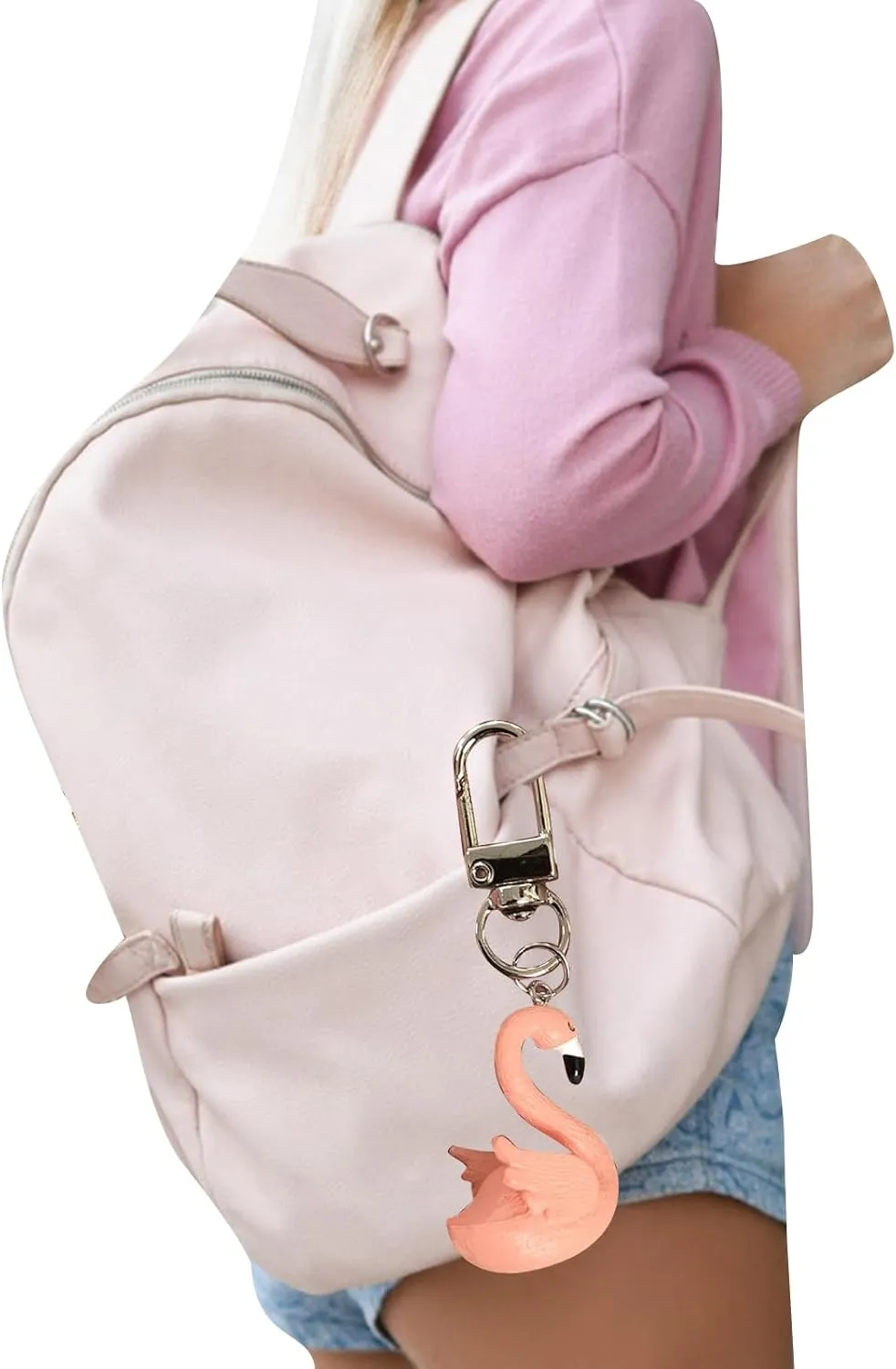 Cute Bag Pendant Cartoon Animal Keychain Backpack Pendant Stylish Animal Pendant Multifunctional Accessory for Women, Otter1