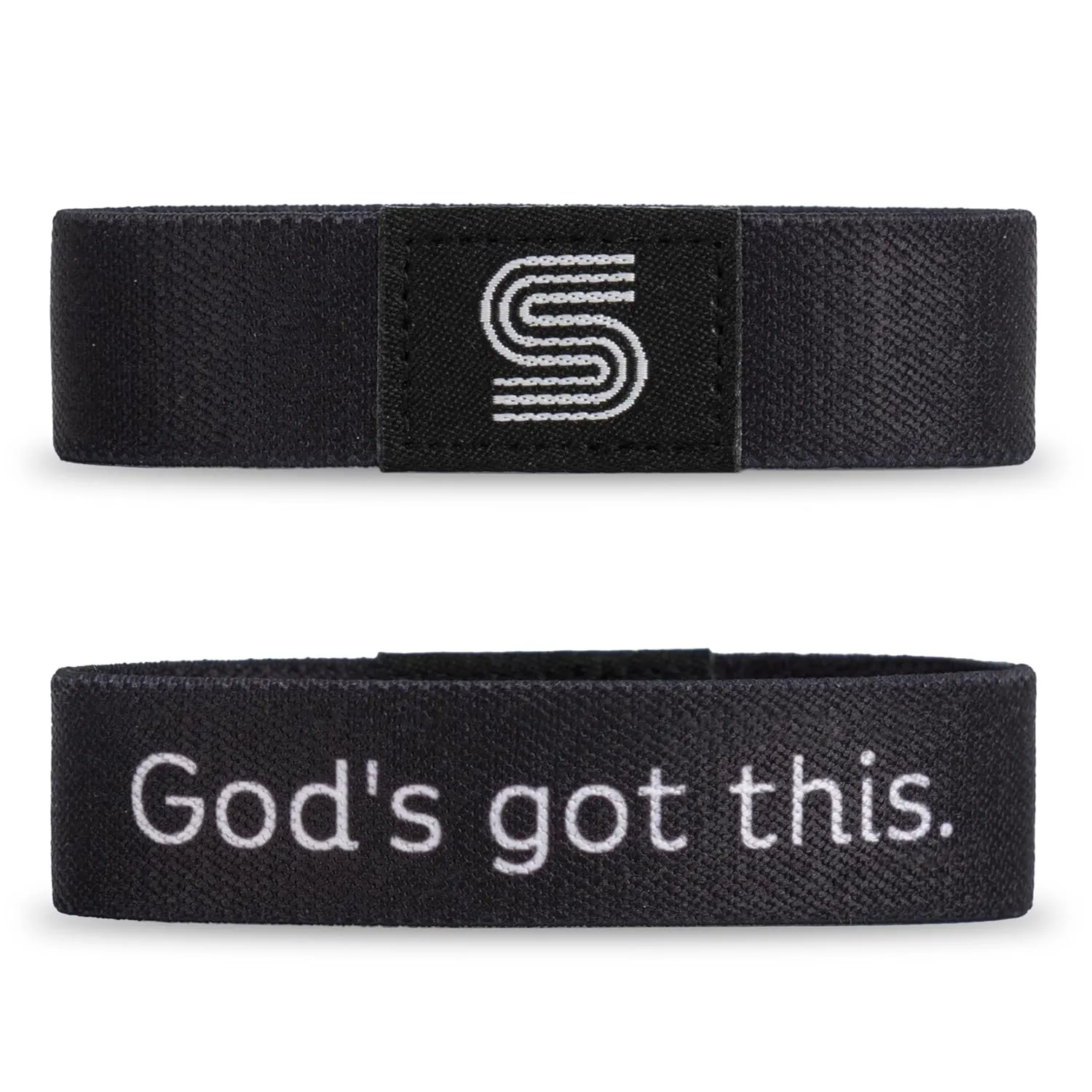 Daily Bible Verse Bracelet Scan Mothers Day Gift For Mom, Scripture Wristband Scan Phone For Prayer, God Is Greater Than The Highs And Lows Jesus Faith Christian Devotional God Band (God's Got This)