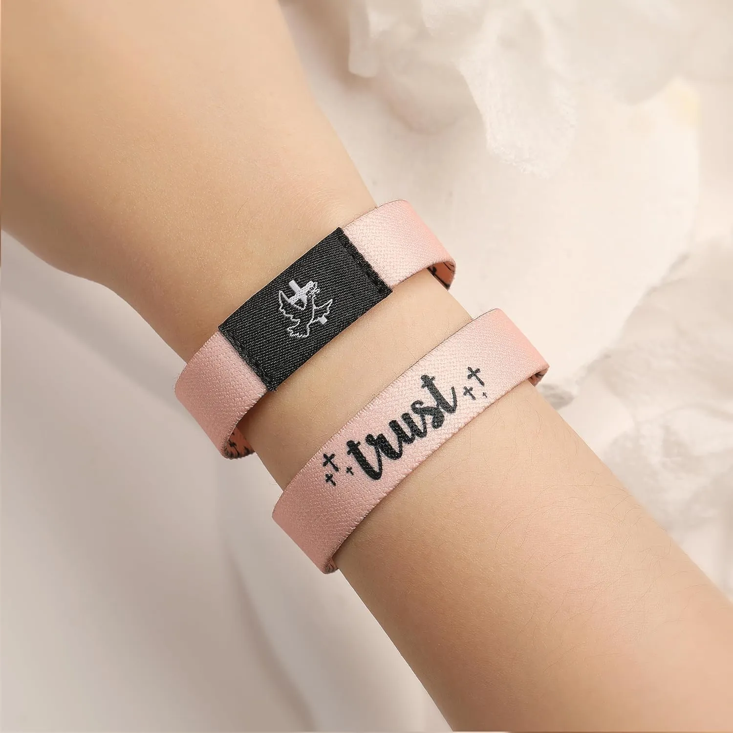 Daily Bible Verse Bracelets with NFC Christian Scripture Bracelet Jesus Faith Wristbands Religious Daily Devotional Inspirational Gifts for Men Women