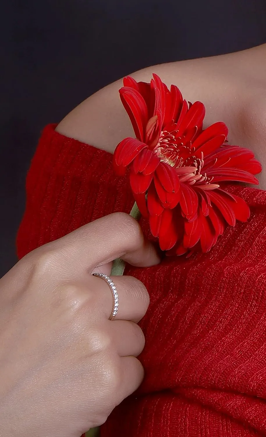 Dazzlingrock Collection Round Gemstone or Diamond Elegant Wedding Band for Women in Solid Gold