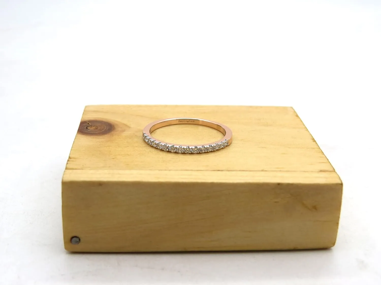 Dazzlingrock Collection Round Gemstone or Diamond Elegant Wedding Band for Women in Solid Gold