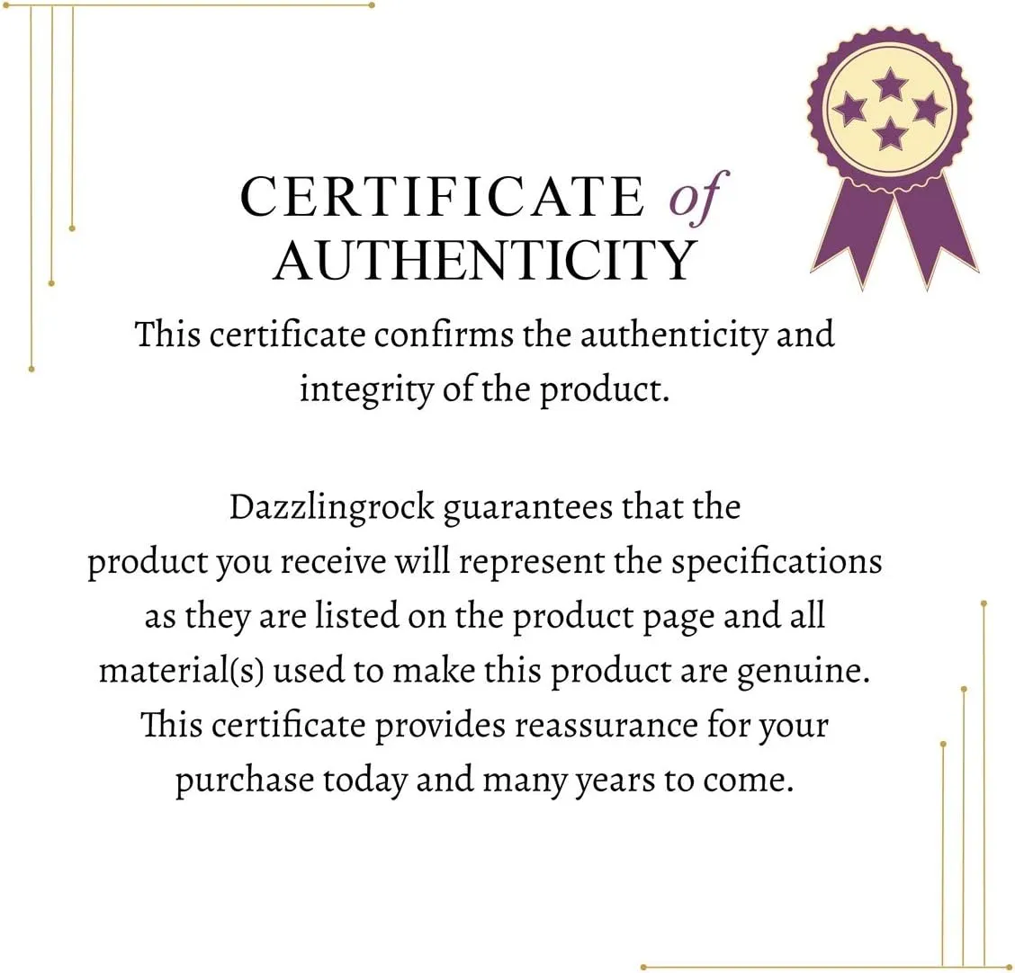 Dazzlingrock Collection Round Gemstone or Diamond Elegant Wedding Band for Women in Solid Gold