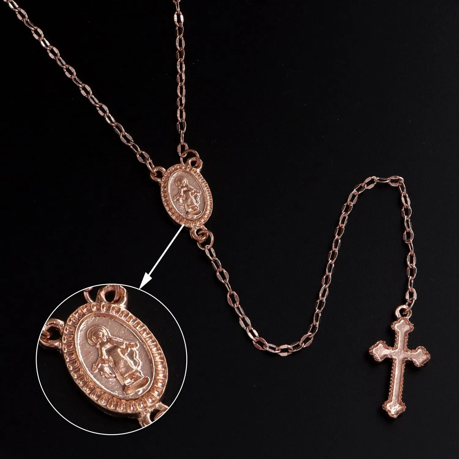 DIONFEIWomen's cross pendant necklace Y lasso religious silver jewelry
