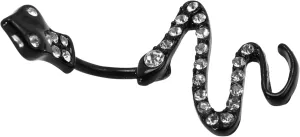 Elegant Navel Ring Snake Motif Belly Button Nail for Fashion Statement