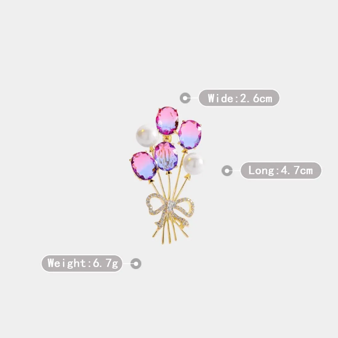 Elegant Pearl Flower Designer Brooch Pins Broches Costume Jewelry For Women Fashion Christmas Gift