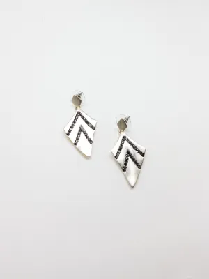 Elowen Earrings in Silver