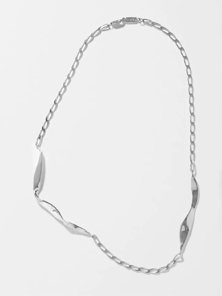 Faris Blade Necklace, Sterling Silver