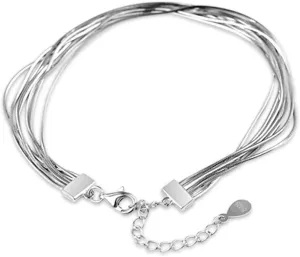 FarryDream 925 Sterling Silver Elegant Link Bracelet for Women Snake Bracelet Christmas Gifts
