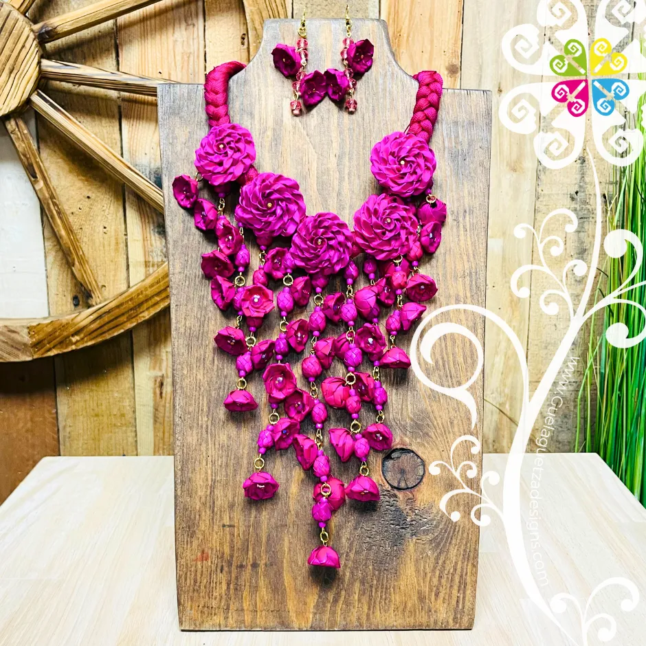 Flower Cascade Palm Set