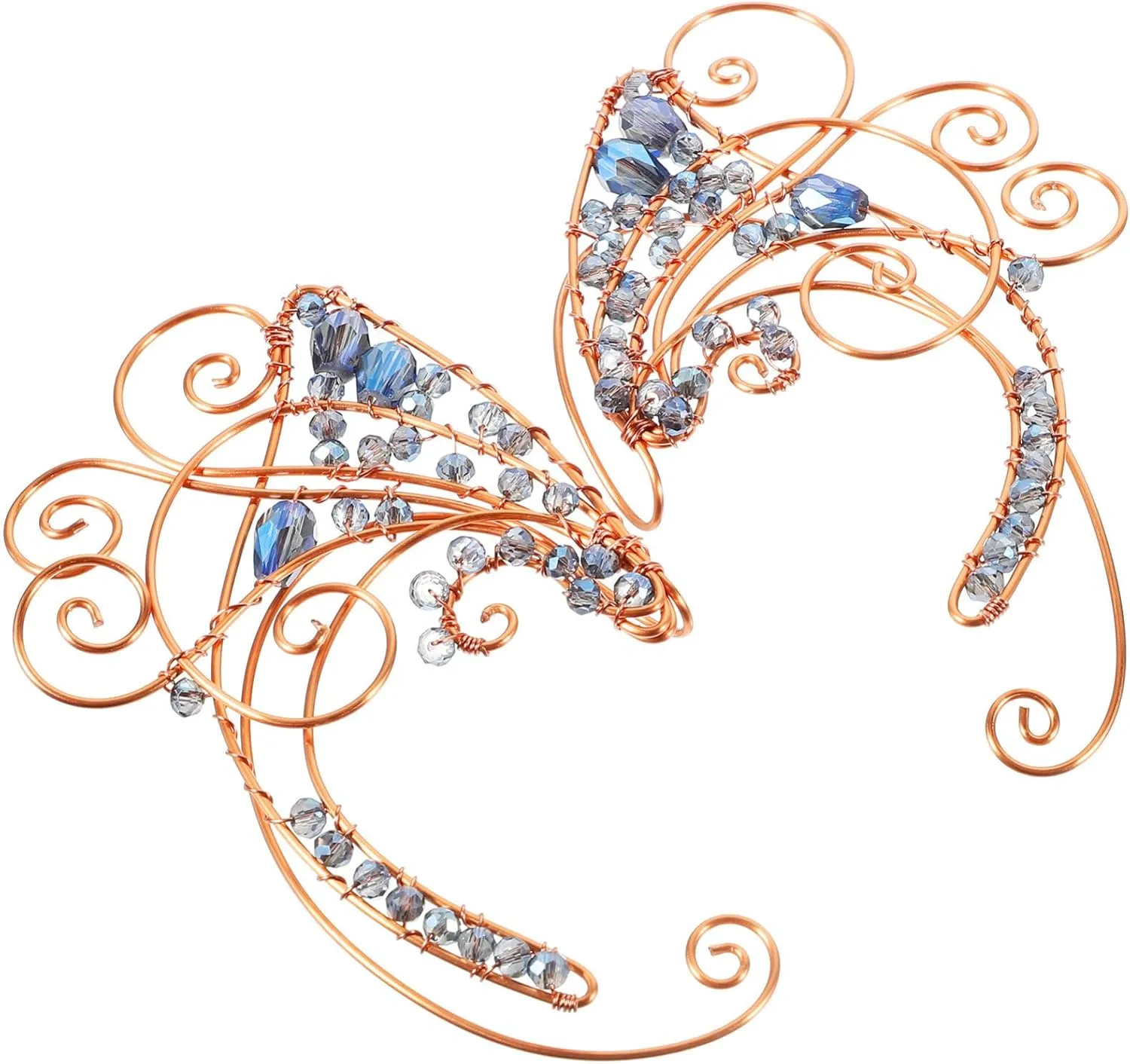 GALPADA Elegant Fairy Ear Cuff Clip-on Earring Cuffs for Women Earring Wraps Fashion Jewelry