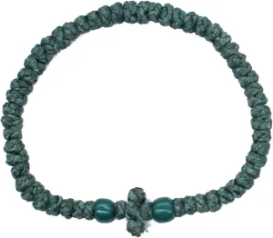 Greek Orthodox Handchain Handmade Prayer Rope Bracelet Bangle Elegant Religious Jewelry for Women