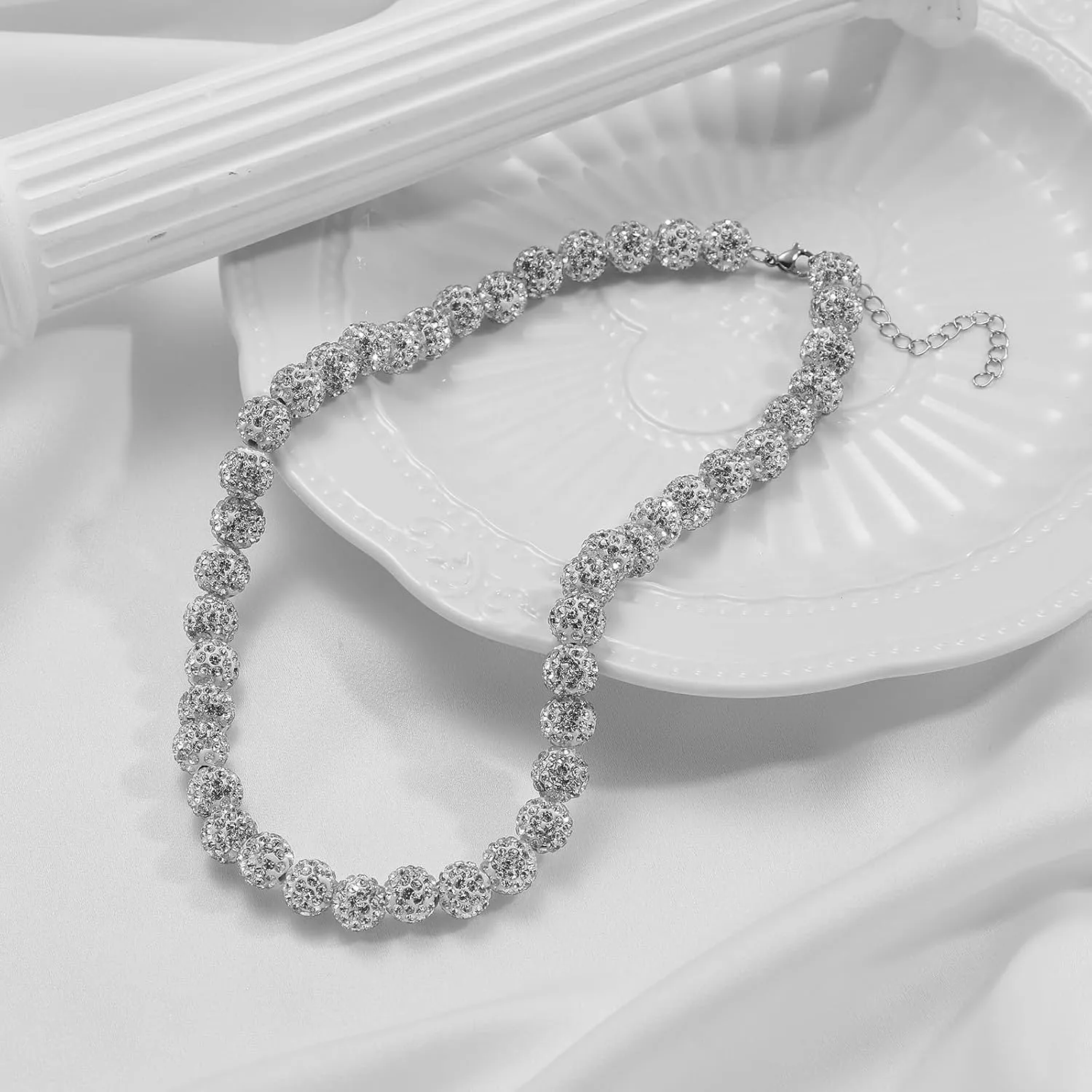 Ice Collection Necklace - Baseball Bling Athlete Necklace - Inspired Jewelry for Competitive Athletes, Stylish Sports Accessory