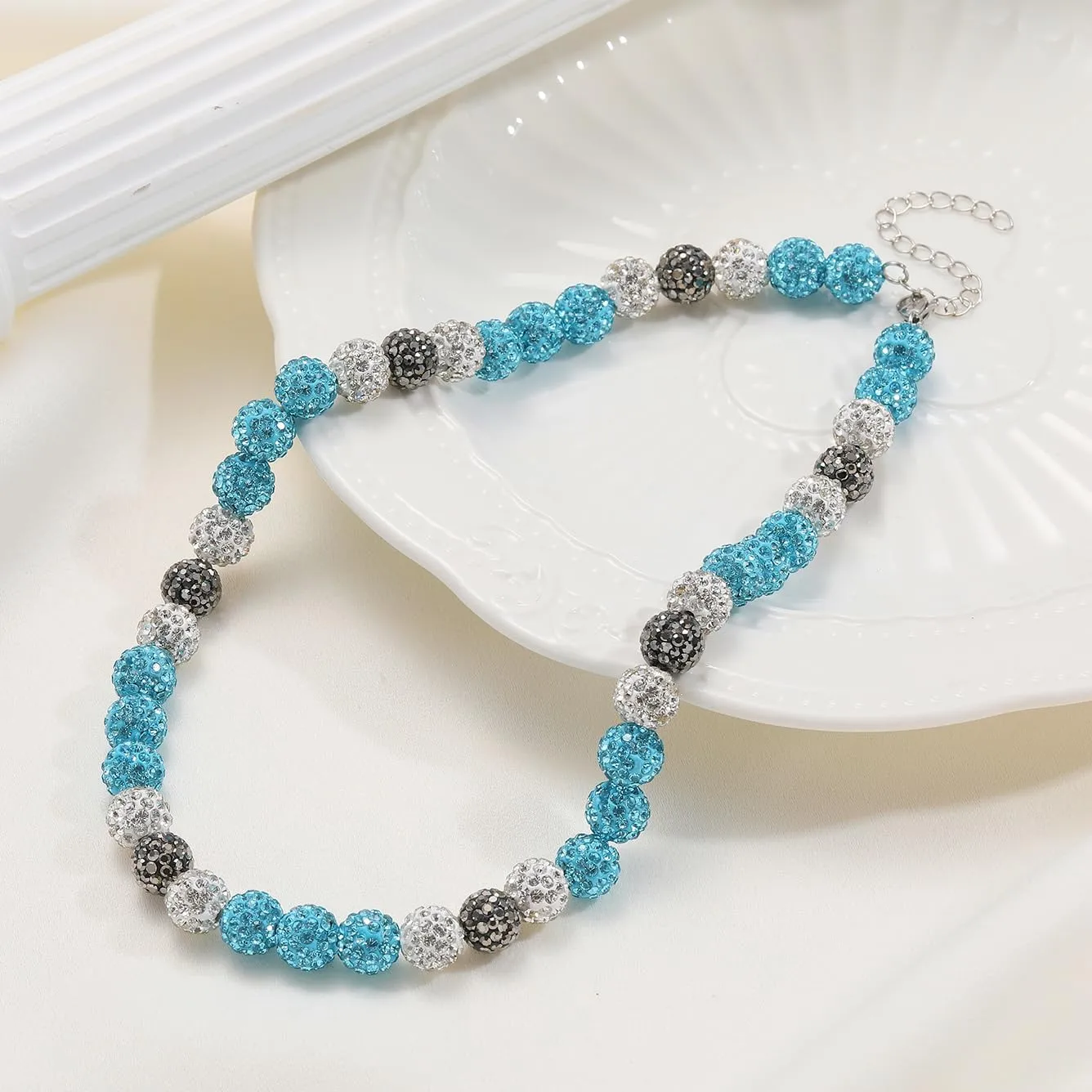 Ice Collection Necklace - Baseball Bling Athlete Necklace - Inspired Jewelry for Competitive Athletes, Stylish Sports Accessory