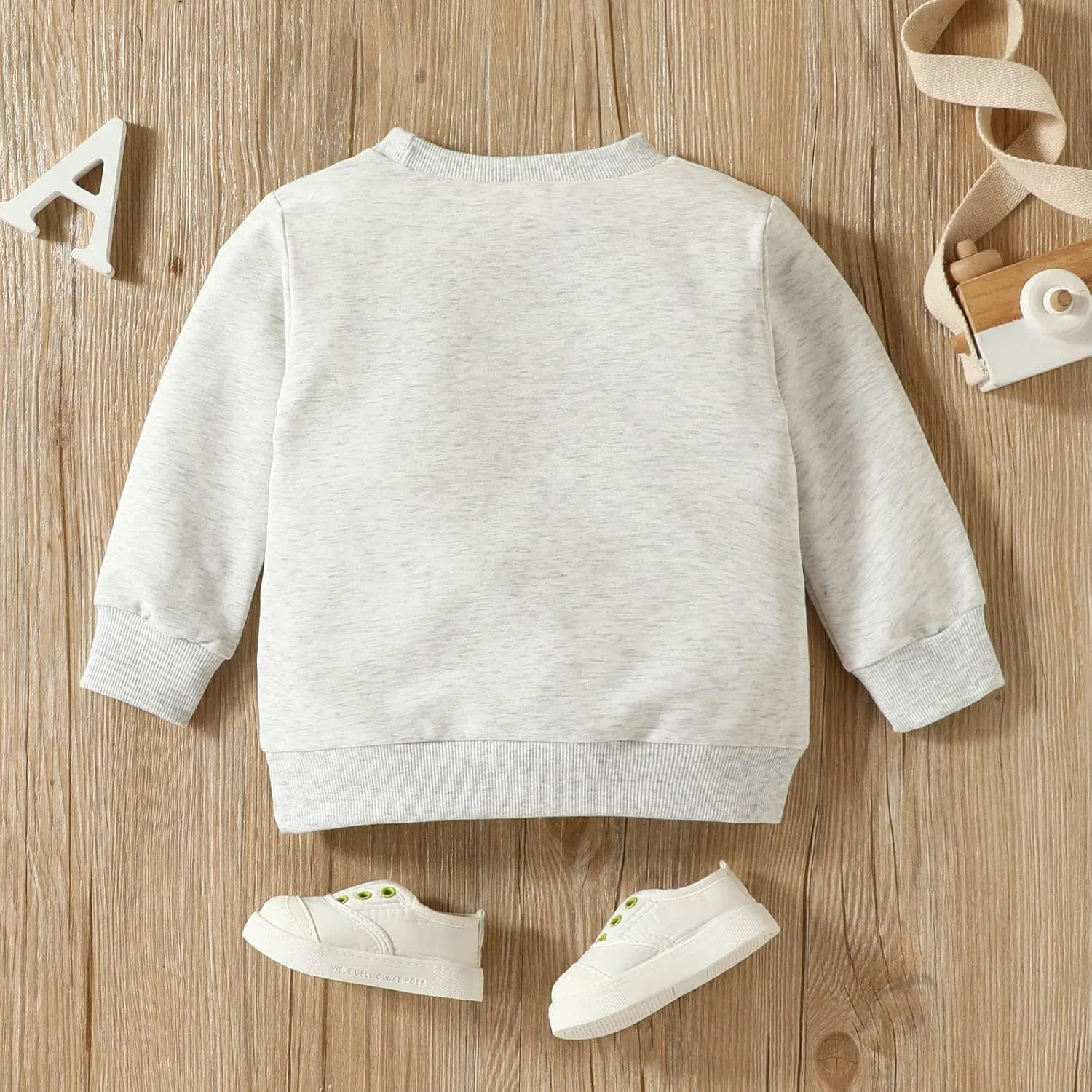 KAGAYD Kids Boy Girl On Sundays We Watch Football With Daddy Mommy Funny Sweatshirt Pullover Tops Casual Wear Outwear