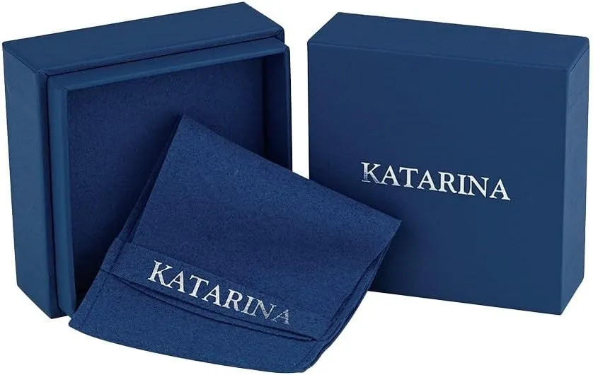 KATARINA Diamond Snowflake Earrings in Gold or Sterling Silver (1/8 cttw, G-H, I2-I3)