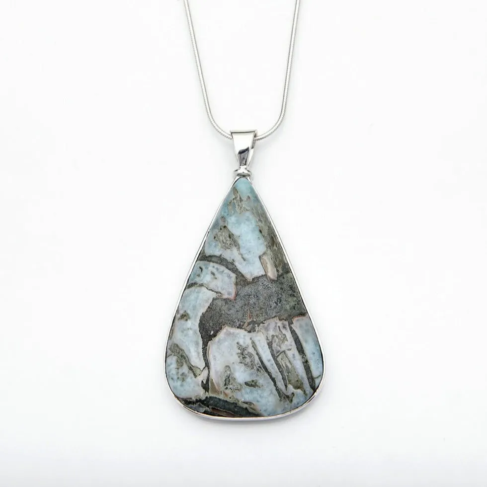Larimar Specimen Pendant Leti