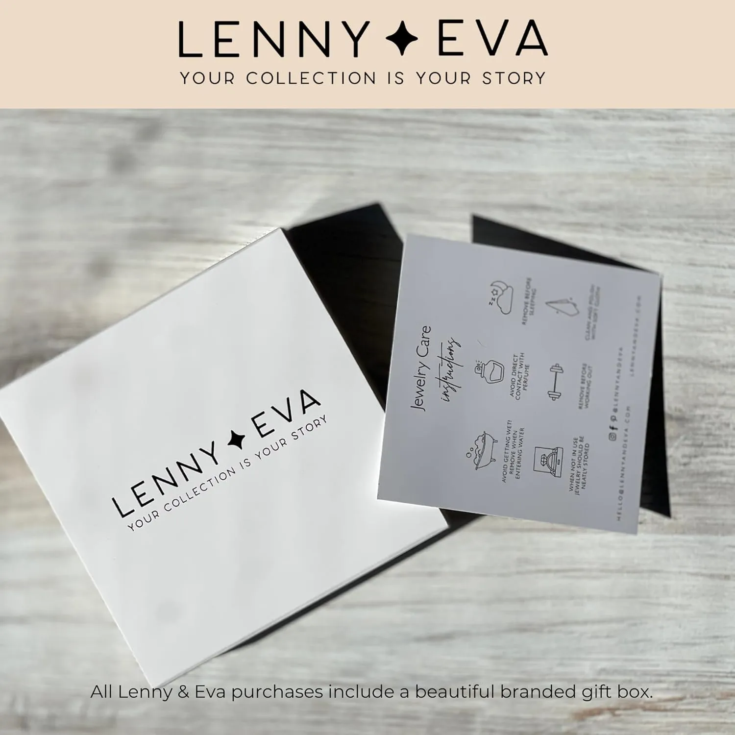 Lenny & Eva Faith Over Fear Cross Stretchable Bracelets for Women Inspirational Jewelry with Message on Card
