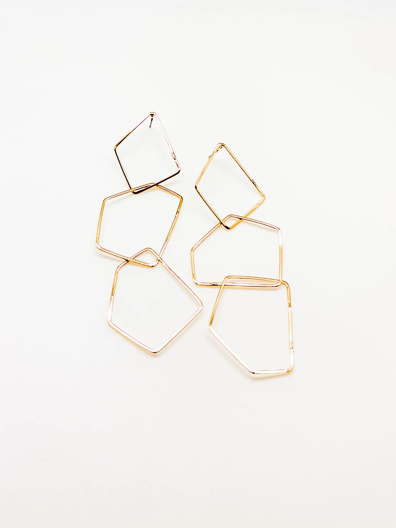 Libby Geometric Dangly Earrings