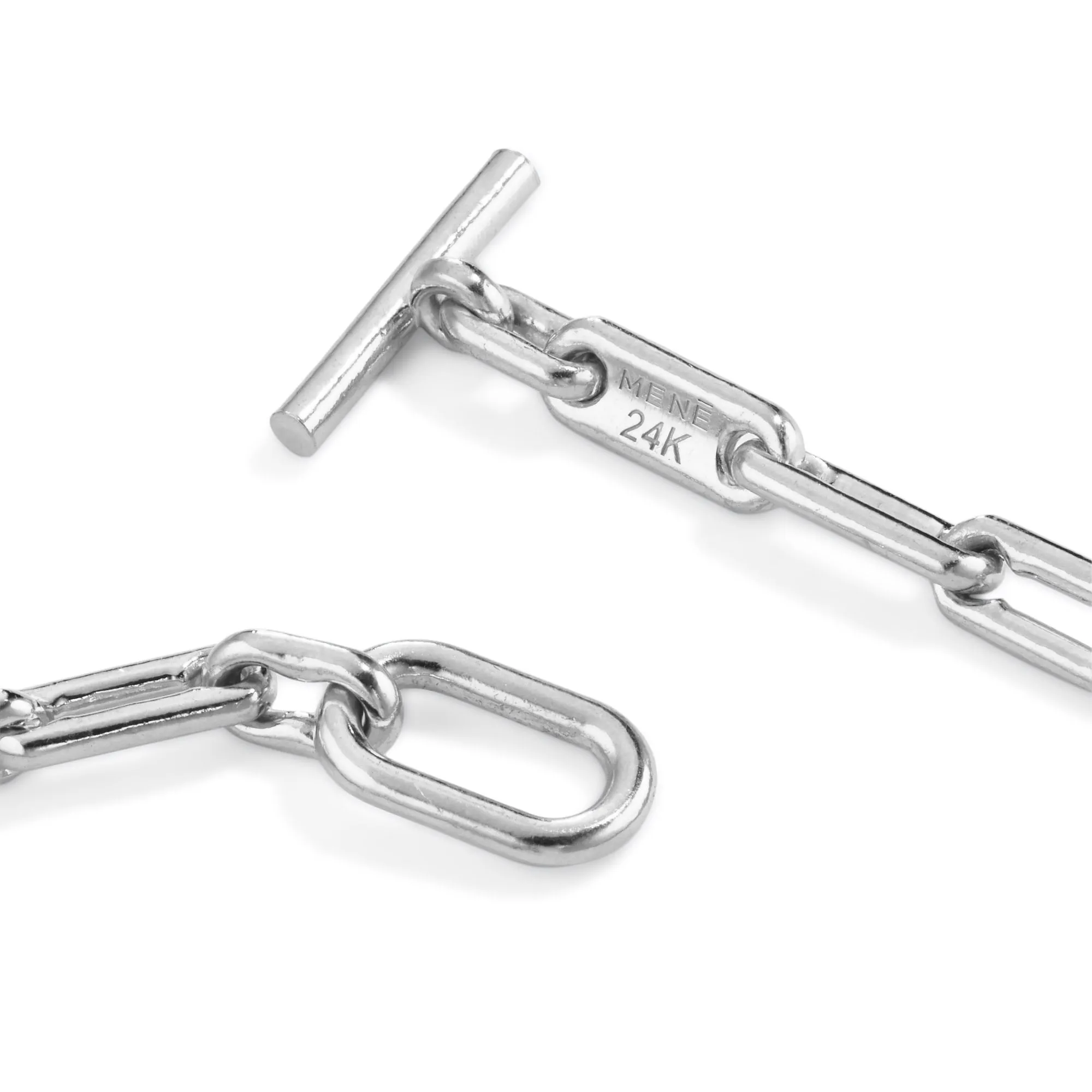 Linear Link Chain Bracelet
