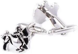 Men Cufflinks Sagittarius Silver Cufflinks Elegant Style for Wedding Business Party
