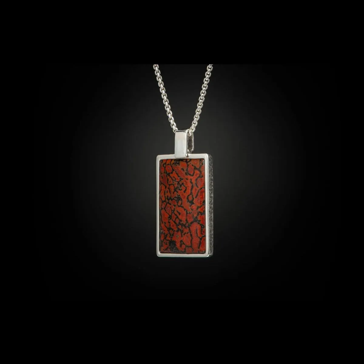 Men's Dino Shift Necklace - P44 DB RB