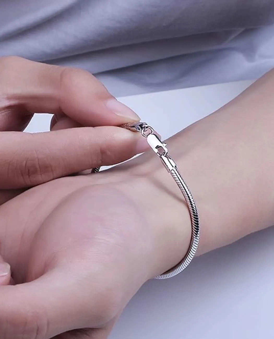 Men's S925 Sterling Silver Bracelet, Understated Style Elegant Men's Jewelry, Cuff Chain Bracelet Sterling Silver Gift for Men