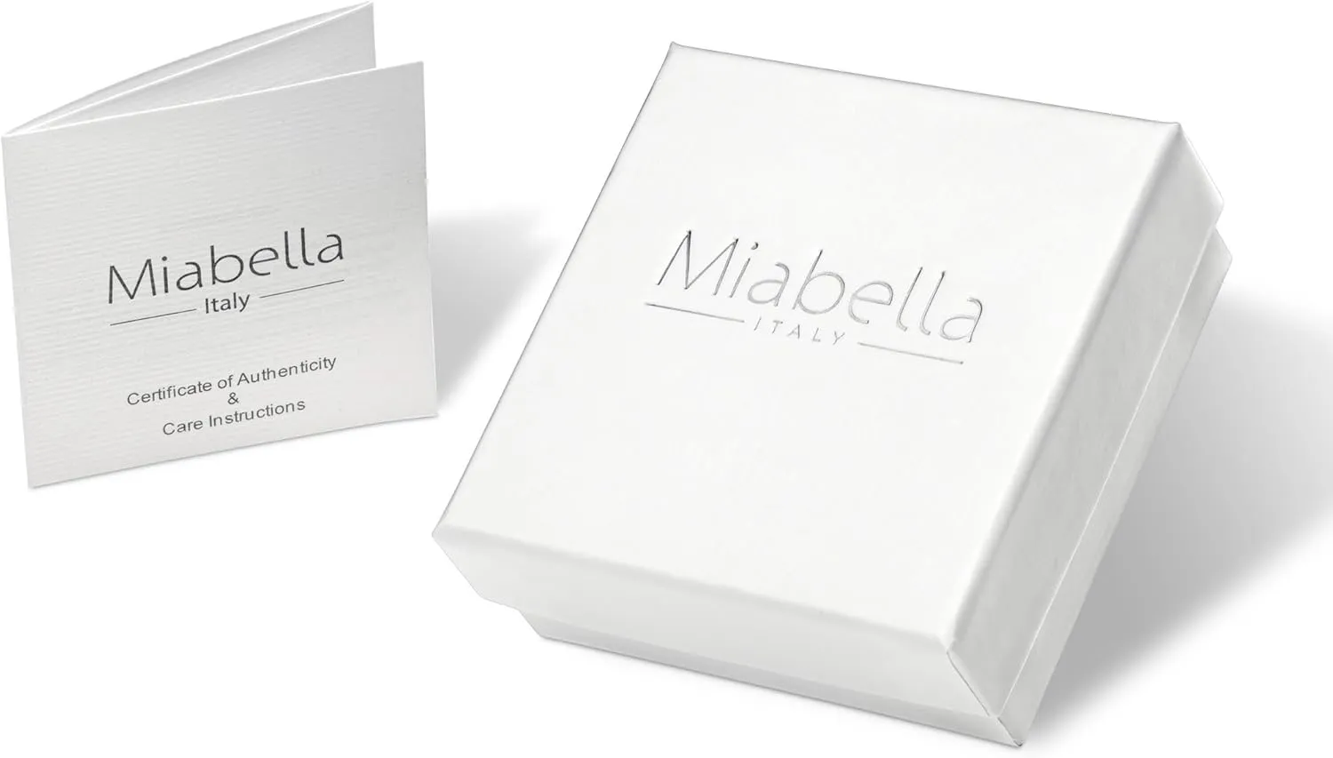 Miabella 18K Gold Over Sterling Silver 2mm High Polished Round Tube Hoop Lightweight Earrings for Women Made in Italy