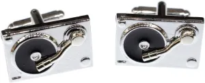 Miniblings Turntables Cuff Links Cufflinks Buttons DJ Music Record Player Records