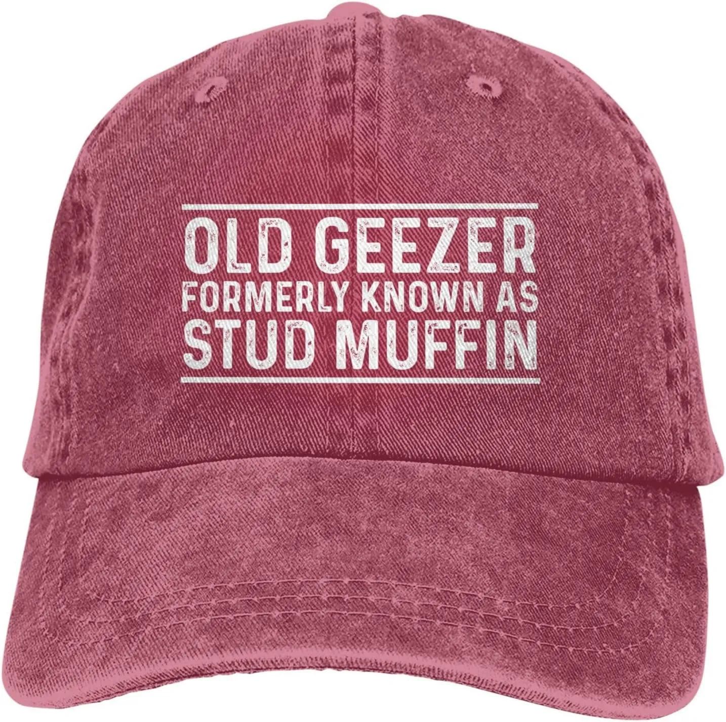 Old Geezer Formerly Knowns As Stud Muffin Hat for Men Baseball Hat Cute Cap