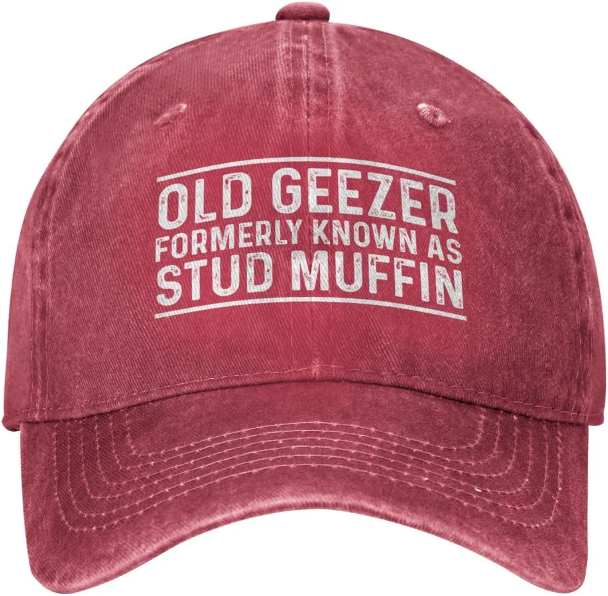 Old Geezer Formerly Knowns As Stud Muffin Hat for Men Baseball Hat Cute Cap