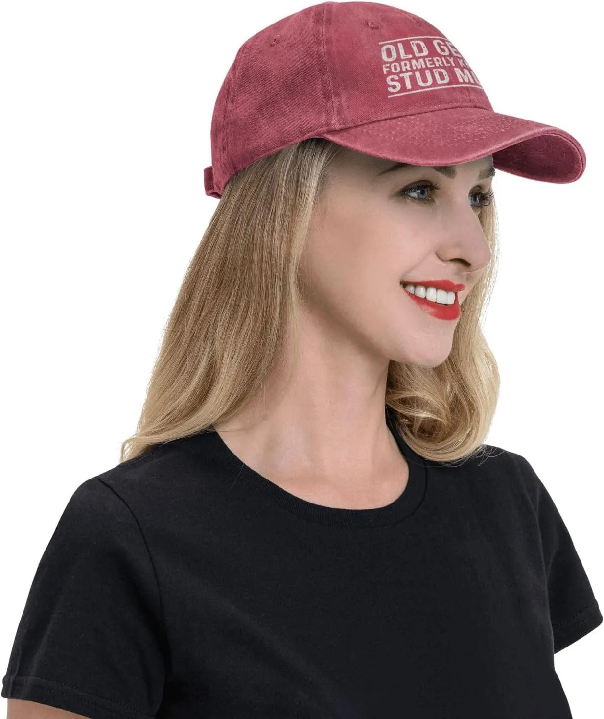 Old Geezer Formerly Knowns As Stud Muffin Hat for Men Baseball Hat Cute Cap