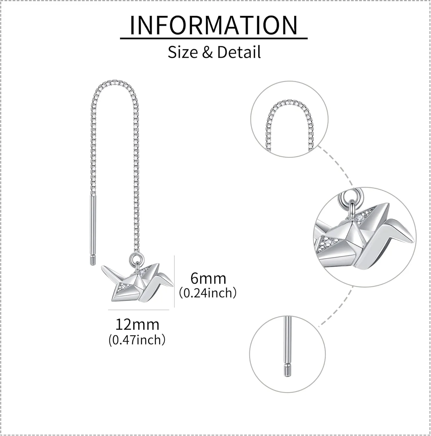 Opossum/Capybara/Pig/Bird/Cat/Highland Cow/Hummingbird/Jellyfish Dangle 925 Earring Sterling Silver Aniaml Dangle Earring for Women Animal Jewelry Gifts for Women